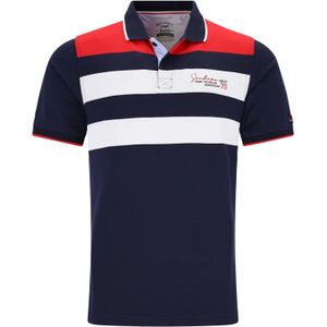 HAJO Shirt 'Stay Fresh'  blauw / rood / wit