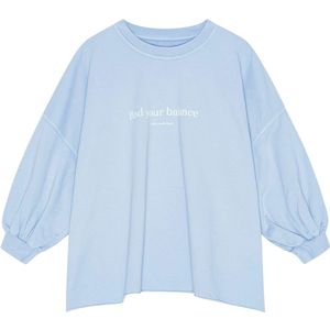moshi moshi mind Sweatshirt 'Mantra'  lichtblauw