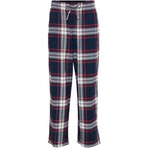 HOLLISTER Pyjamabroek  marine / wijnrood / wit