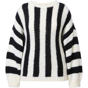 Studio Untold Trui  zwart / wit