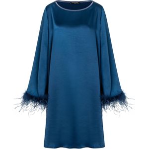 Ana Alcazar Cocktailjurk ' Siba '  blauw