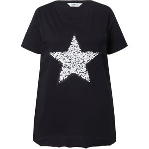 Angel of Style Shirt  zwart / zilver