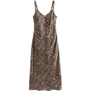 Next Jurk  beige / bruin