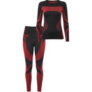 normani Ondergoedsets  bloedrood / zwart