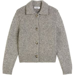 Marc O'Polo DENIM Gebreid vest  lichtgrijs