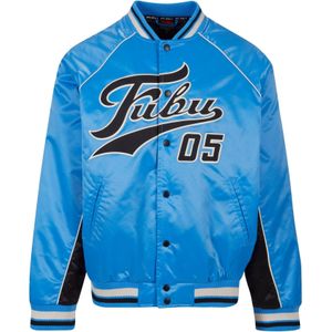 FUBU Tussenjas 'Varsity'  royal blue/koningsblauw / zwart / wit