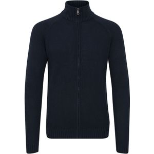 11 Project Gebreid vest  donkerblauw