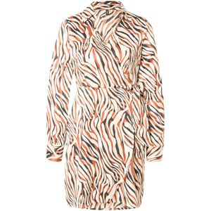 ONLY Jurk 'ONLJANE'  beige / bruin / zwart / wit