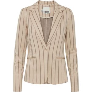 ICHI Blazers 'RUTI'  donkerbeige / beige gemêleerd