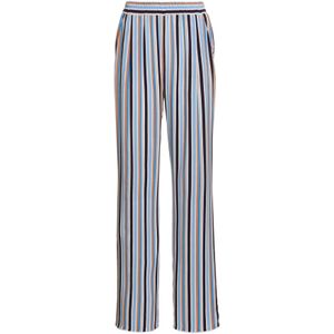 Goldner Broek 'Palazzo'  beige / blauw / marine / wit