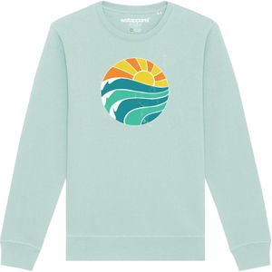 Watapparel Sweatshirt ' Summer Sun '  azuur / gemengde kleuren
