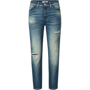 Salsa Jeans - True - Jeans - Blauw - Slimfit - High Waist - 7/8 Lengte