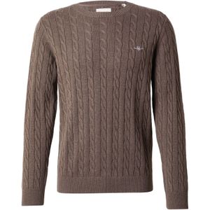 GANT Trui  donkerbeige