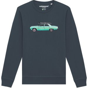 Watapparel Sweatshirt ' Surf Car '  antraciet / gemengde kleuren