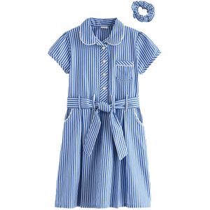 Next Jurk  blauw / wit