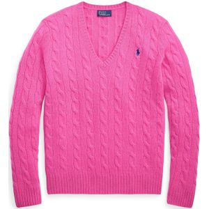Polo Ralph Lauren - KIMBERLY - Gebreide Pullover - Dames - V-hals - Kasjmier