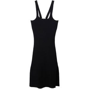 TOM TAILOR DENIM Gebreide jurk  zwart