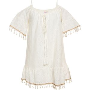 IZIA Strandjurk  beige / wit