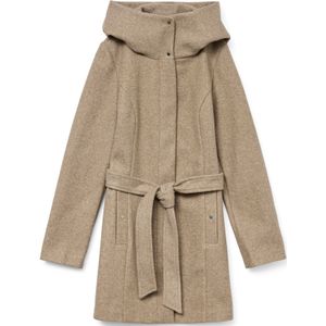 Vero Moda - VMPOPLIVA JACKET GA BOO - Lang Jack - Melange - Met Capuchon