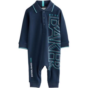 Baker by Ted Baker Rompertje/body  navy / turquoise / wit