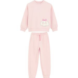 Cool Club Set  pink / rosa / wit