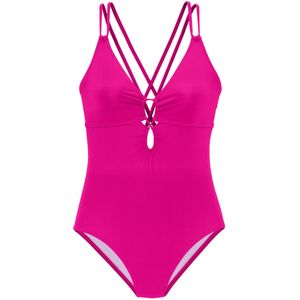 Bustier - Effen - Zonder Beugel - Cut-outs - Gladde Stof