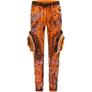 CIPO & BAXX Jeans 'CD634'  oranje / zwart