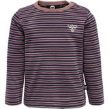 Hummel - hmlSILVER T-shirt L/S - Gestreept - Voor Babymeisjes