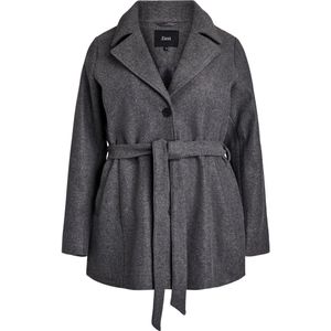 Zizzi Tussenmantel 'Cacallie'  donkergrijs