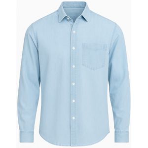 Ombre Overhemd  lichtblauw