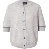 s.Oliver Gebreid vest  grijs gemêleerd