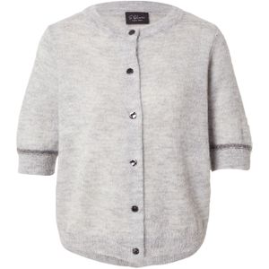 s.Oliver Gebreid vest  grijs gemêleerd