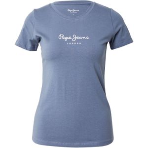Pepe Jeans - New Virginia - T-shirt - Blauw - Korte Mouwen