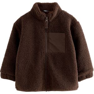 Next Fleece jas  chocoladebruin