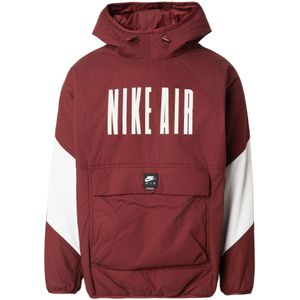 Nike Sportswear Tussenjas 'AIR'  donkerrood / wit