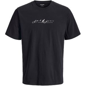 JACK & JONES Shirt  zwart / wit