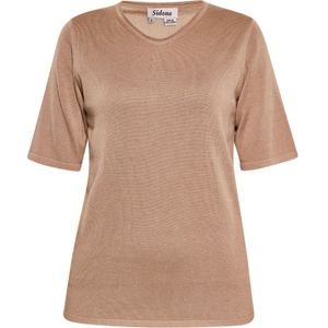 Sidona Trui  donkerbeige