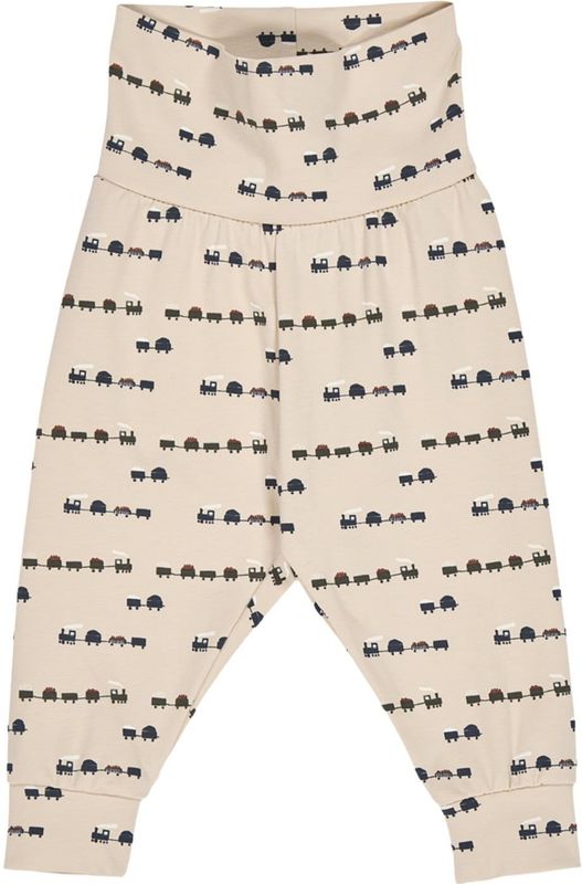 Müsli by GREEN COTTON Broek  crème / bruin / zwart