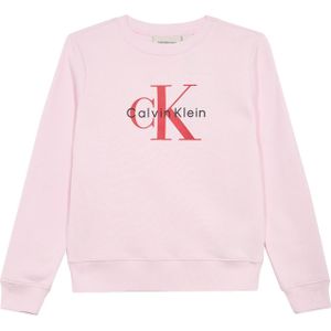Calvin Klein Jeans Sweatshirt  rosa / bloedrood / zwart