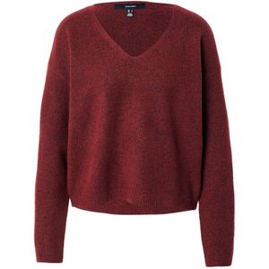 VERO MODA Trui 'VMBESTI'  roestrood