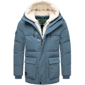 STONE HARBOUR Winterjas 'Lauroo XX'  duifblauw