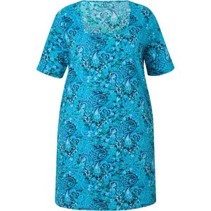 Ulla Popken Shirt  turquoise / gemengde kleuren