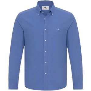 Daniel Hills Overhemd  blauw / hemelsblauw / wit