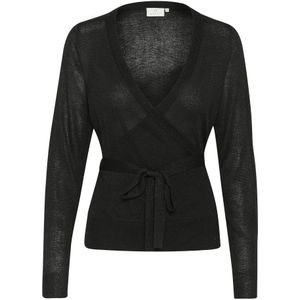 Kaffe Gebreid vest 'Ankra'  zwart