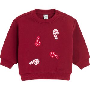 Cool Club Sweatvest  rood / wit