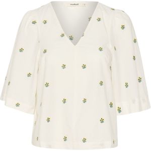 SOAKED IN LUXURY Blouse  geel / groen / zwart / wit