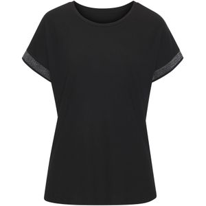 LASCANA Shirt  zwart / zilver