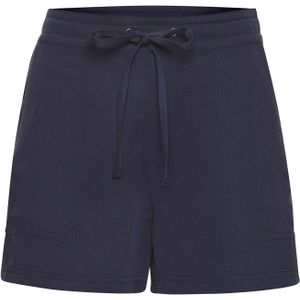 Korte Broek - Blauw - Lyocell - Met Opgestikte Zakken