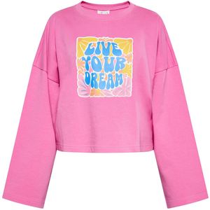 IZIA Sweatshirt  blauw / geel / pink