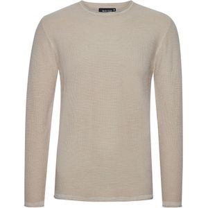 INDICODE JEANS Trui 'Karpo'  donkerbeige